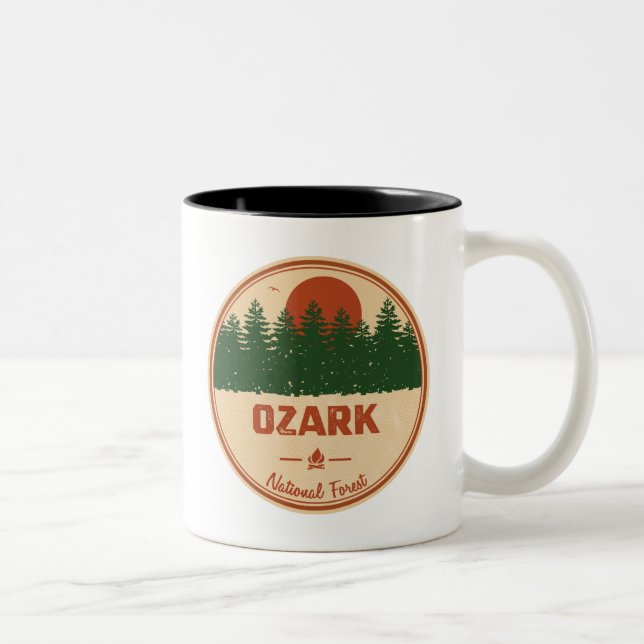 Taza Bicolor Bosque nacional de Ozark (Derecha)