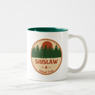 Taza Bicolor Bosque nacional de Siuslaw