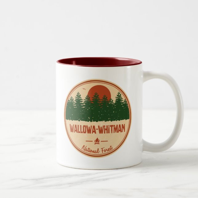 Taza Bicolor Bosque nacional de Wallowa-Whitman (Derecha)