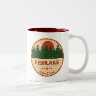 Taza Bicolor Bosque Nacional Fishlake