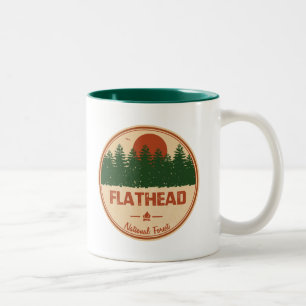 Taza Bicolor Bosque Nacional Flathead