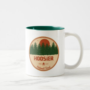 Taza Bicolor Bosque nacional Hoosier