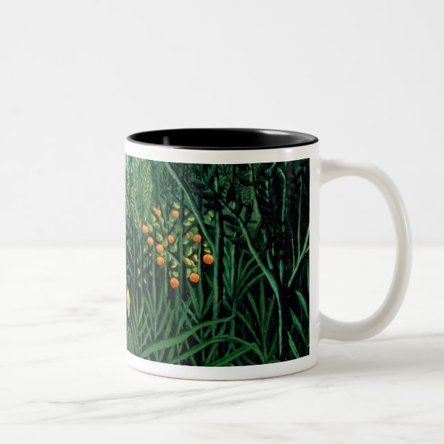 Taza Bicolor Bosque tropical (Derecha)