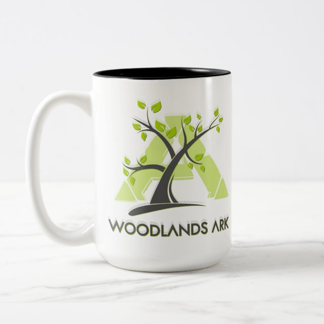 Taza Bicolor Bosques de pasto (Izquierda)