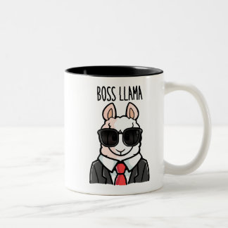 Taza Bicolor Boss Llama