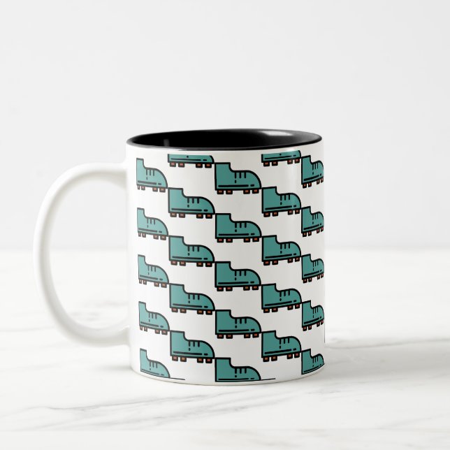 Taza Bicolor botas de fútbol (Izquierda)