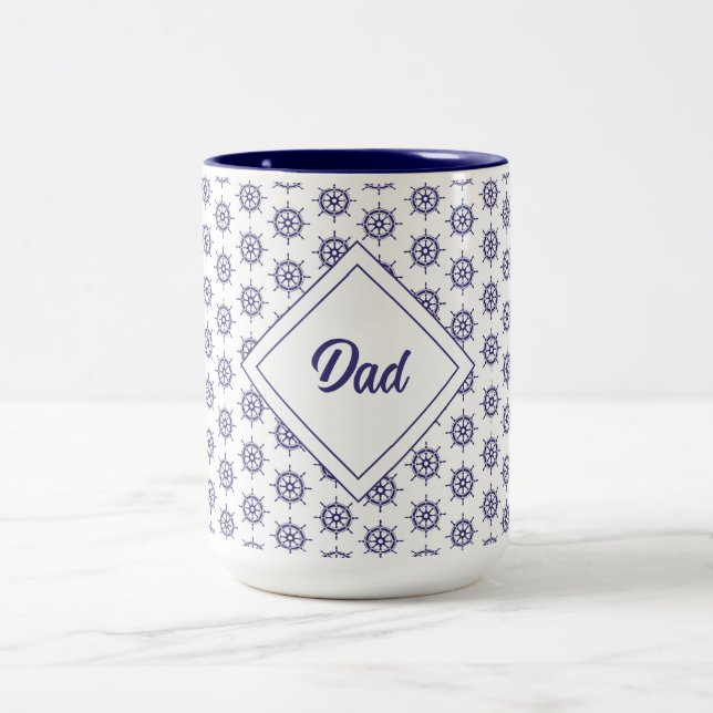 Taza Bicolor Bote (Centro)