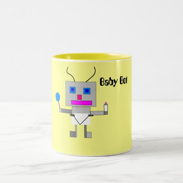 Taza Bicolor Bote bebé (Centro)