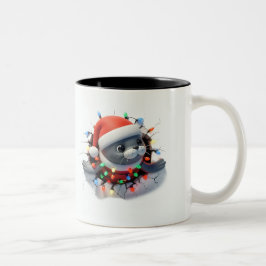 Taza Bicolor Both Side 3D Christmas | Merry Christmas Mug