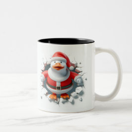 Taza Bicolor Both Side 3D Christmas | Merry Christmas Mug