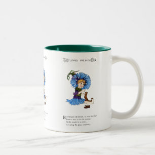 Taza Bicolor botón de soltero