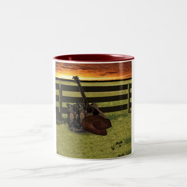 Taza Bicolor Bots Cowboy (Centro)