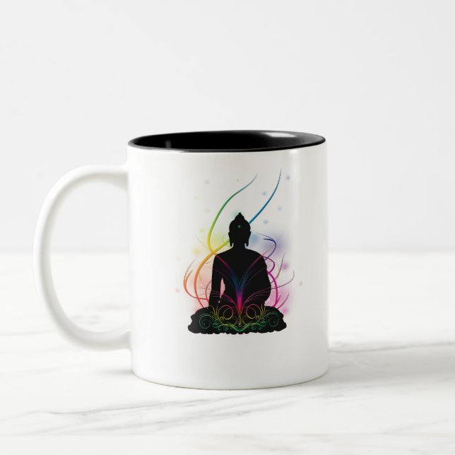 Taza Bicolor Bouddha (Izquierda)