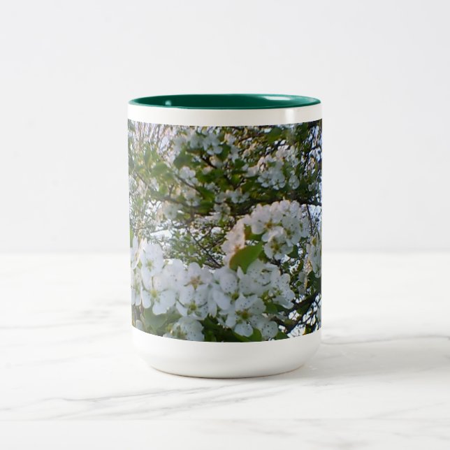 Taza Bicolor Bouquet de primavera (Centro)