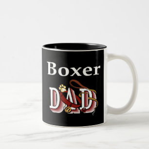 Taza Bicolor Boxer Dad Mug