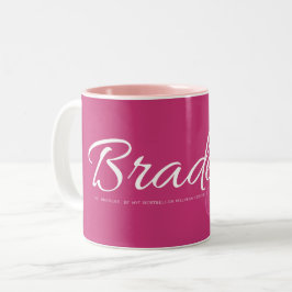 Taza Bicolor Bradens Chica Mug