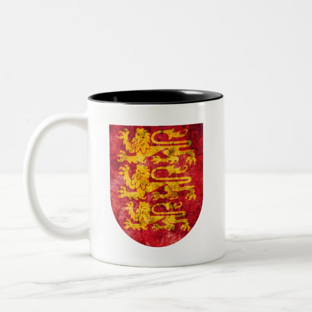 Taza Bicolor Brazos reales de Inglaterra (Izquierda)