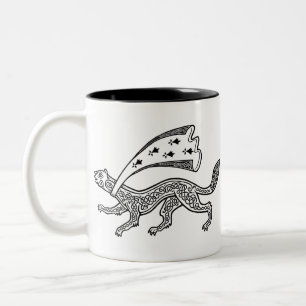 Taza Bicolor Breton ermine