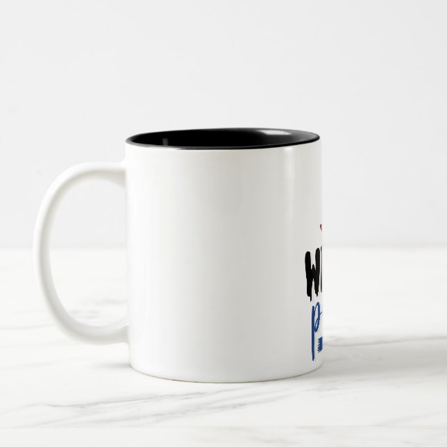 Taza Bicolor Breve de brujas (Izquierda)