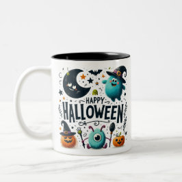 Taza Bicolor Brew de bruja- Halloween