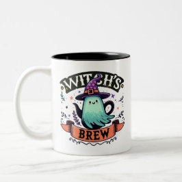 Taza Bicolor Brew de bruja- Halloween