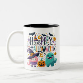 Taza Bicolor Brew de bruja- Halloween