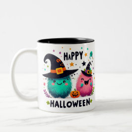 Taza Bicolor Brew de bruja- Halloween