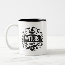 Taza Bicolor Brew de bruja- Halloween