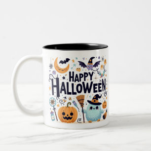 Taza Bicolor Brew de bruja- Halloween