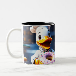Taza Bicolor Brew de Quack-Up: Un puñado de Donald Delight