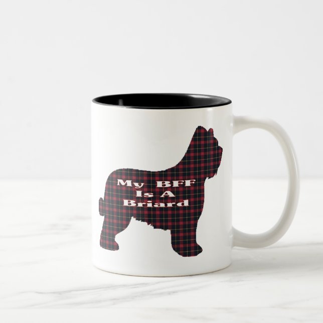 Taza Bicolor Briard BFF Mug (Derecha)