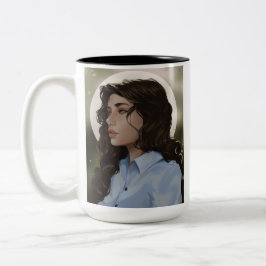 Taza Bicolor Brielle Character Mug