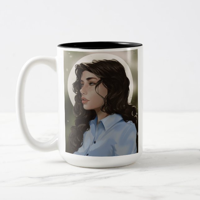 Taza Bicolor Brielle Character Mug (Izquierda)