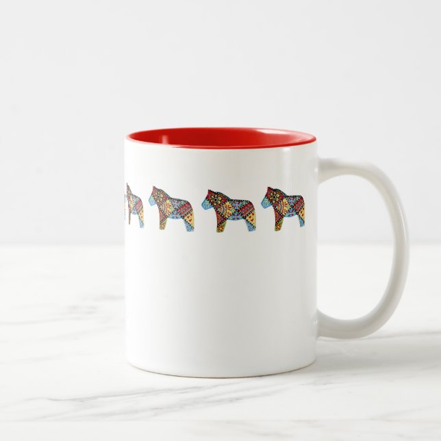 Taza Bicolor Bright Horse Mug (Derecha)