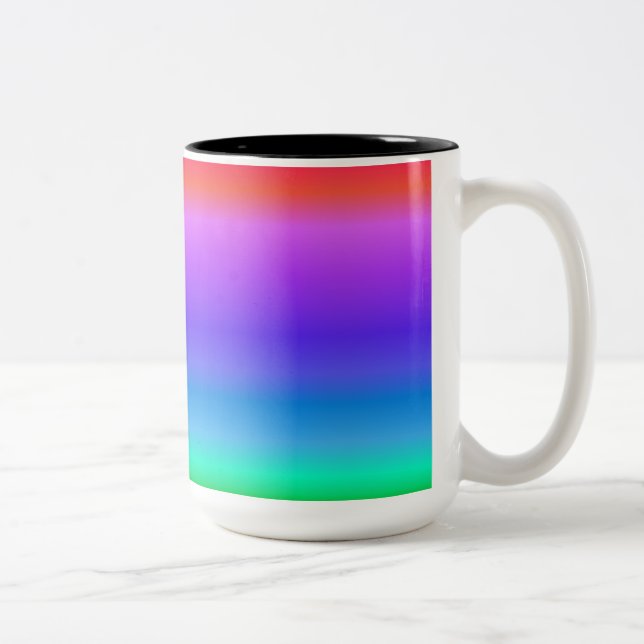 Taza Bicolor Bright Pastel Arcoiris (Derecha)
