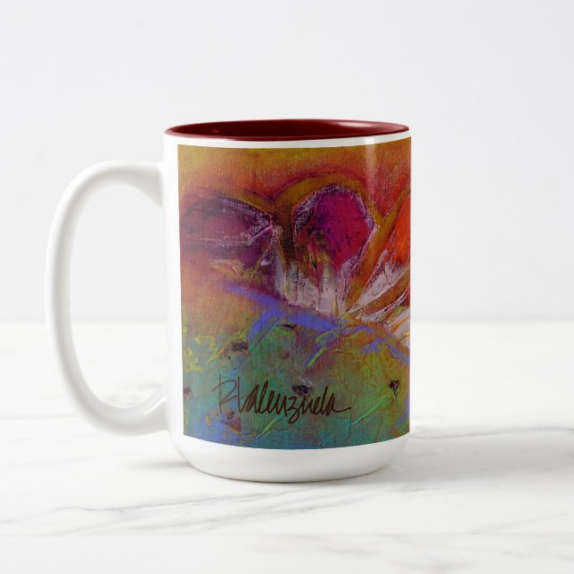 Taza Bicolor Bright Pricky Pear Mug (Izquierda)
