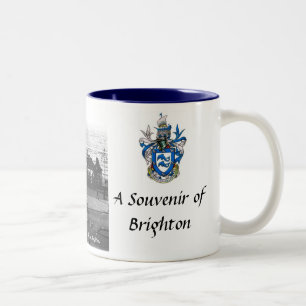 Taza Bicolor Brighton Souvenir Mug