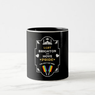 Taza Bicolor Brighton y Hove Pride
