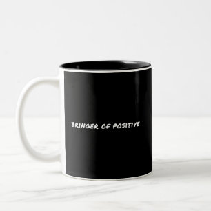 Taza Bicolor Bringer de motivación positiva