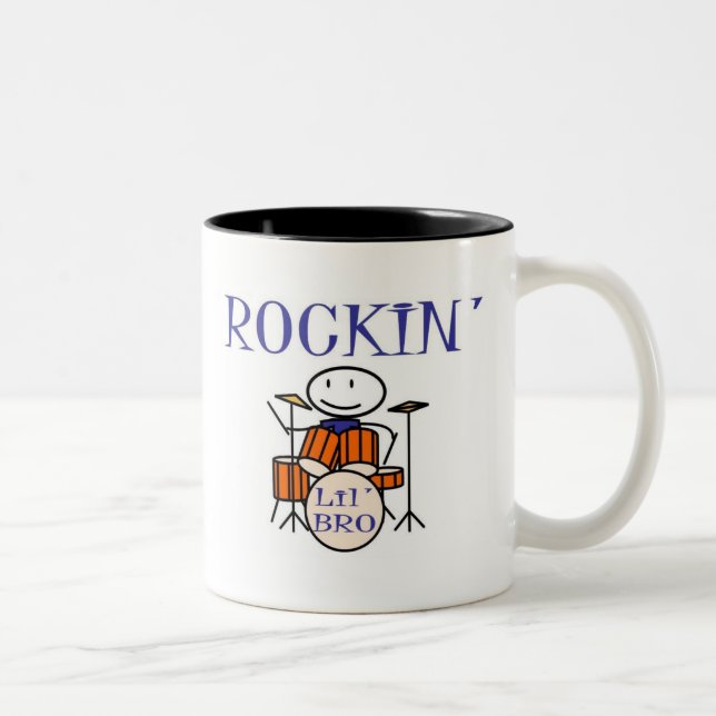 Taza Bicolor bro del lil del rockin (Derecha)