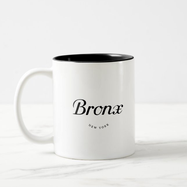 Taza Bicolor Bronx NY (Izquierda)