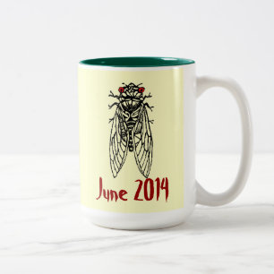 Taza Bicolor Brood XXIII Cicada