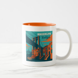 Taza Bicolor Brooklyn New York