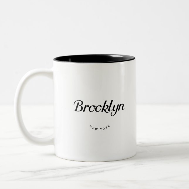 Taza Bicolor Brooklyn NY (Izquierda)