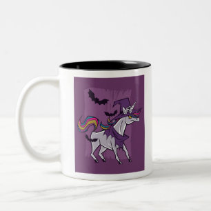 Taza Bicolor Bruja de Unicorn