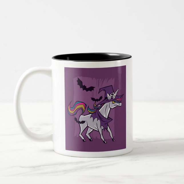 Taza Bicolor Bruja de Unicorn (Izquierda)