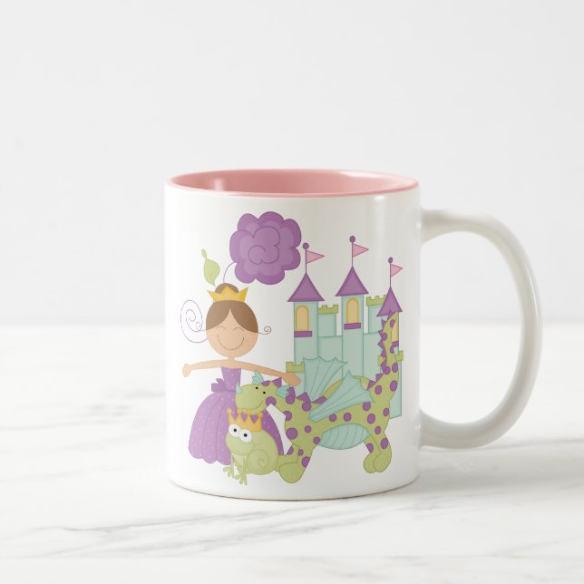 Taza Bicolor Brunette Princess (Derecha)