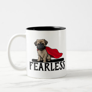 Taza Bicolor Brussels Griffon Fearless