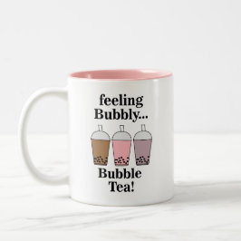 Taza Bicolor Bubble Tea Funny 