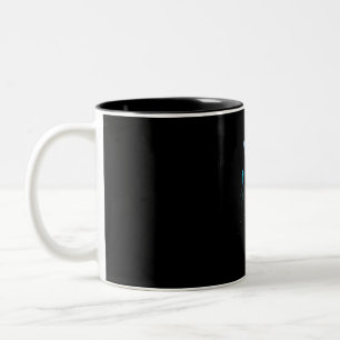 Taza Bicolor Buceador Scuba Bumpback Ballena Regalo de buceo